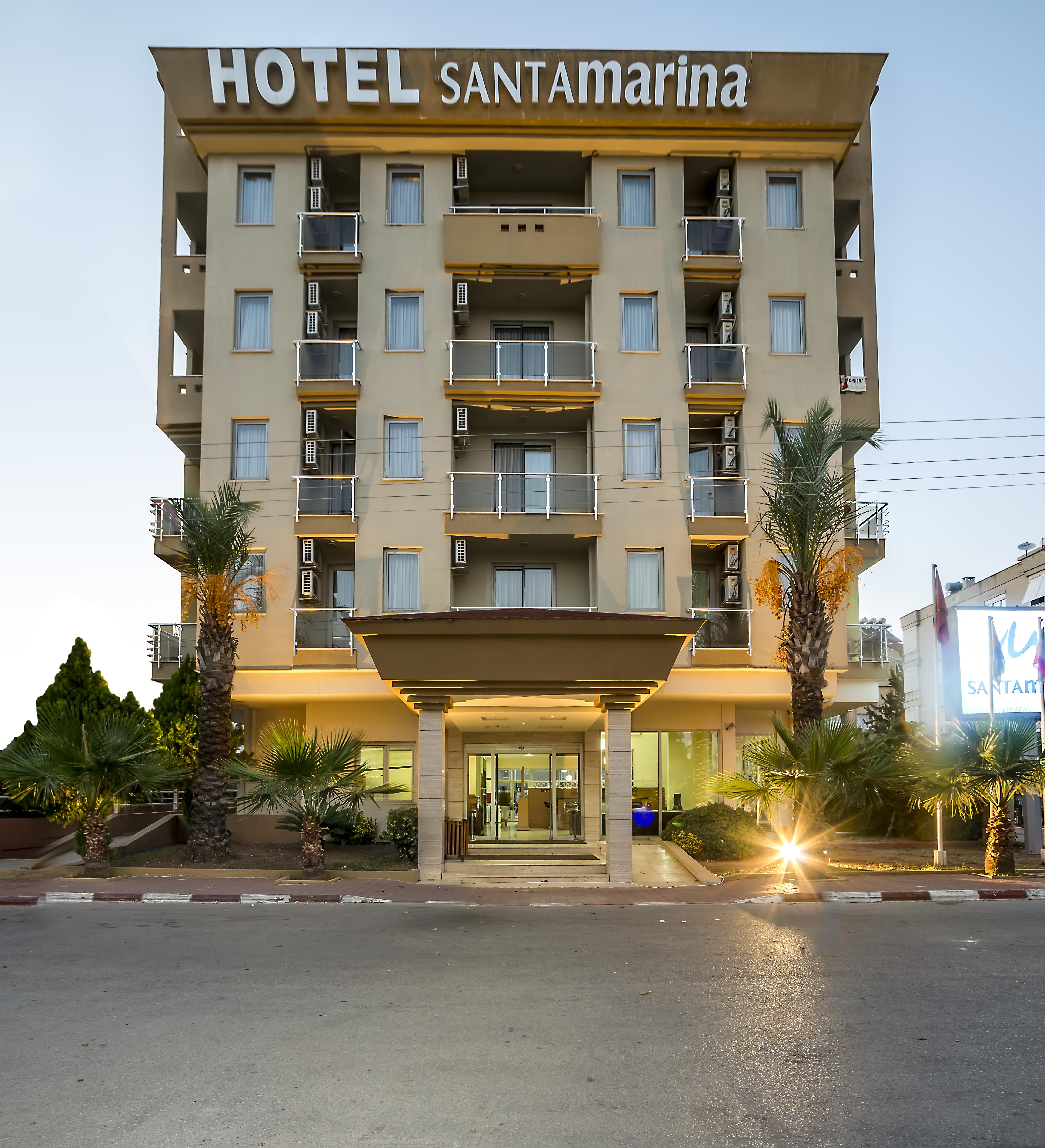 Santa Marina Hotel Antalya Bagian luar foto